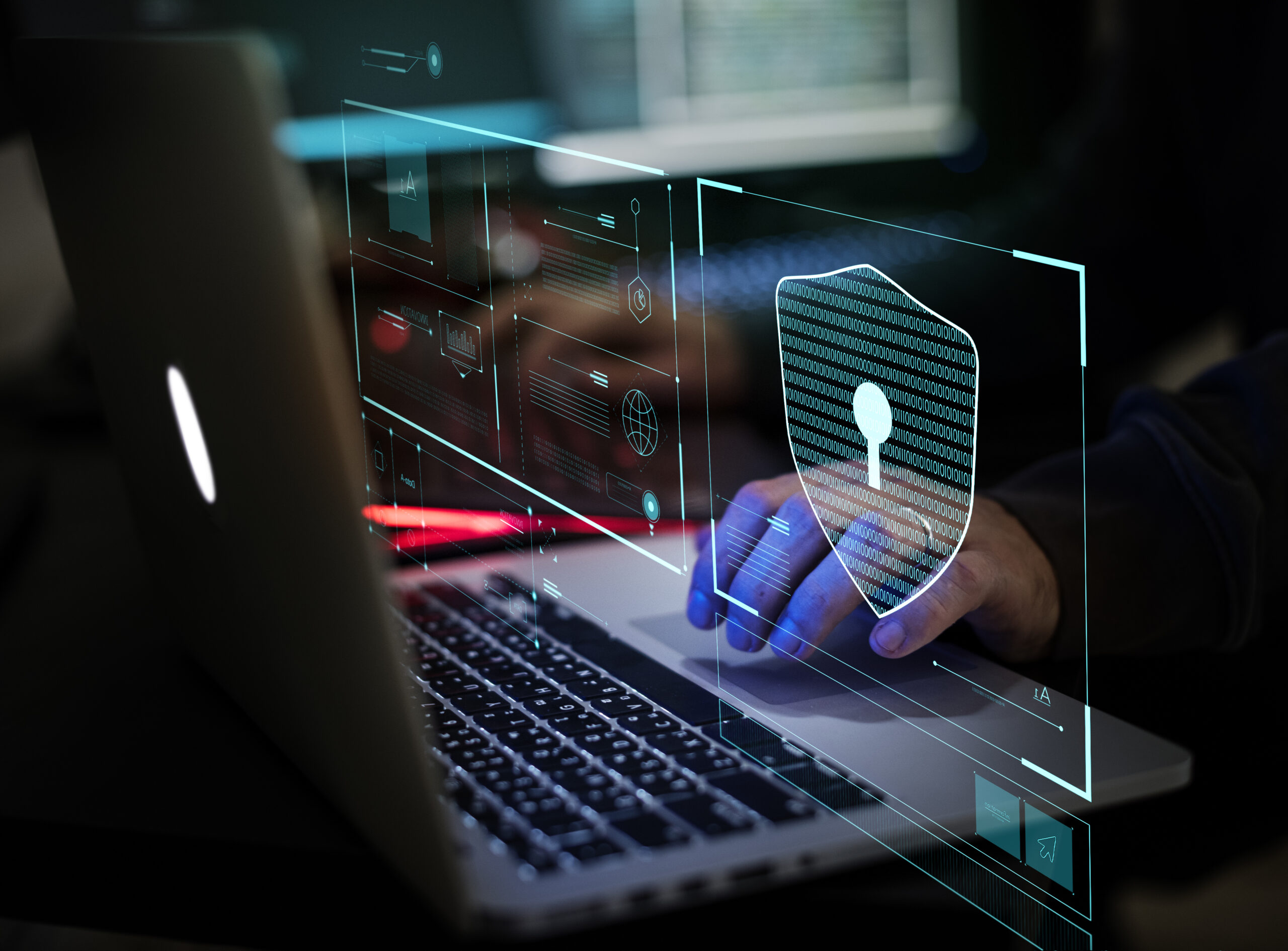 Digital crime by an anonymous hacker