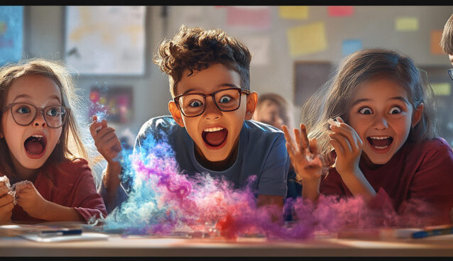 quotgroup-students-with-excited-reactions-experimentquot quotgroup-students-with-excited-reactions-experimentquot
