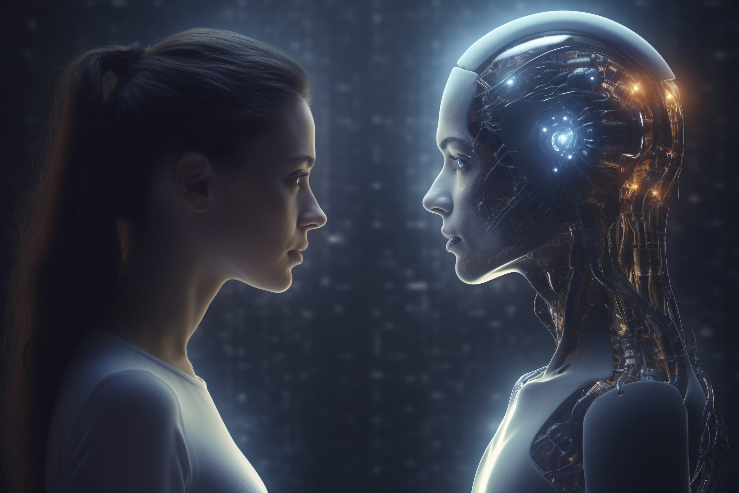 portrait-person-ai-robot AI Ethics