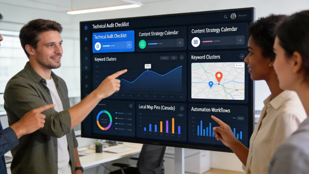 How Enterprise SEO Services in Canada Integrate With Internal Teams