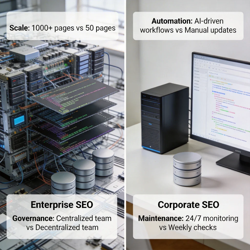 Enterprise SEO Services vs Corporate SEO Services: Understanding the Nuance