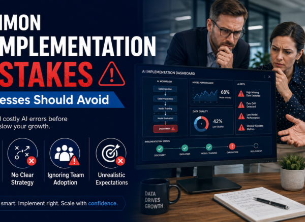 Common AI Implementation Mistakes Businesses Should Avoid Common AI Implementation Mistakes Businesses Should Avoid