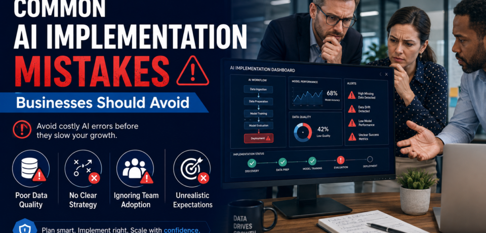 Common AI Implementation Mistakes Businesses Should Avoid