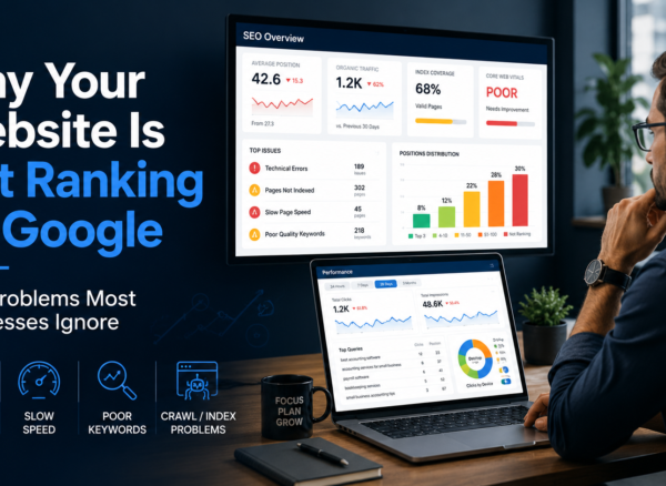 Why Your Website Is Not Ranking on Google Why Your Website Is Not Ranking on Google
