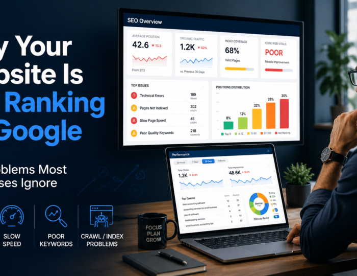 Why Your Website Is Not Ranking on Google Why Your Website Is Not Ranking on Google