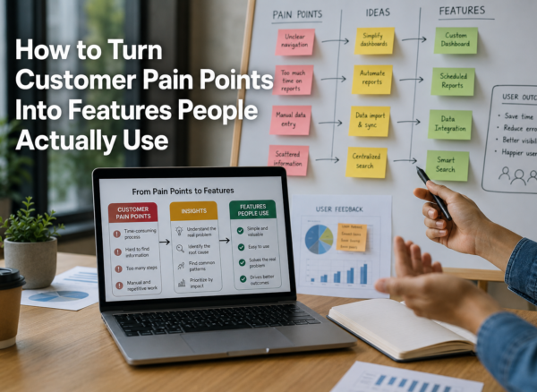 From Customer Pain to Useful Features From Customer Pain to Useful Features