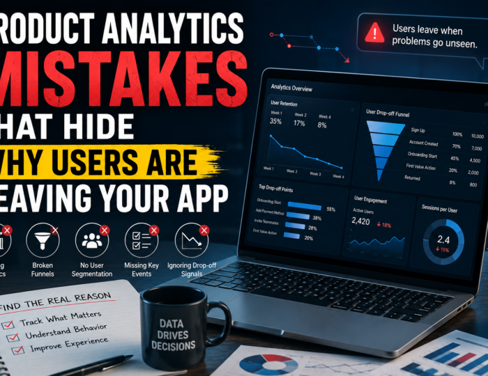 Product Analytics Mistakes That Hide User Drop-Off Product Analytics Mistakes That Hide User Drop-Off
