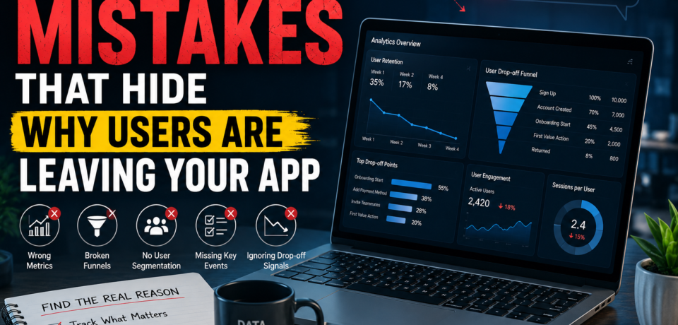 Product Analytics Mistakes That Hide User Drop-Off Product Analytics Mistakes That Hide User Drop-Off