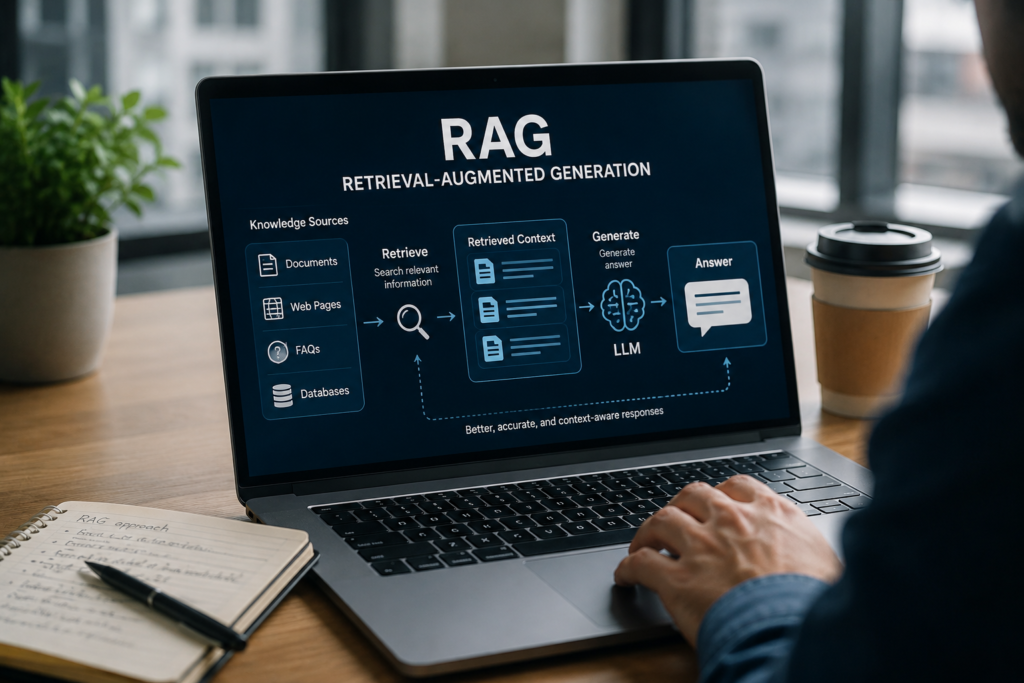 RAG Workflow at the Office Desk