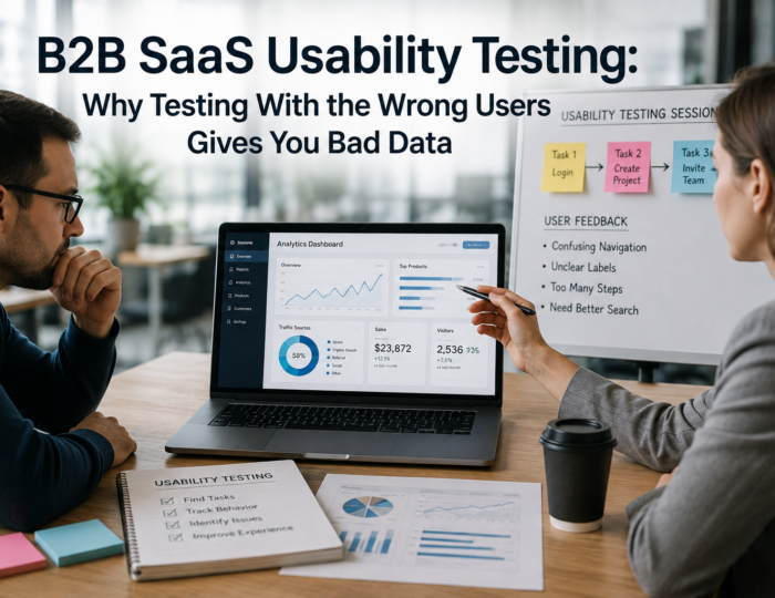 B2B SaaS Usability Testing Session B2B SaaS Usability Testing Session