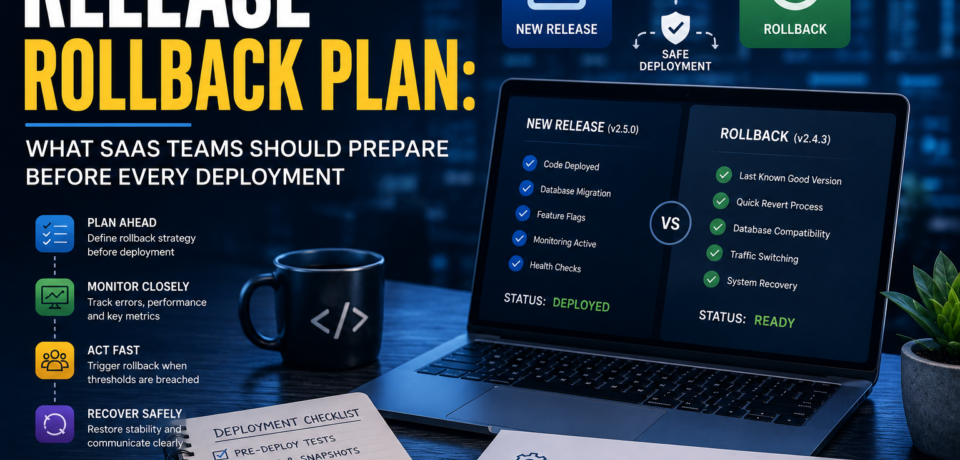 SaaS Release Rollback Blueprint SaaS Release Rollback Blueprint